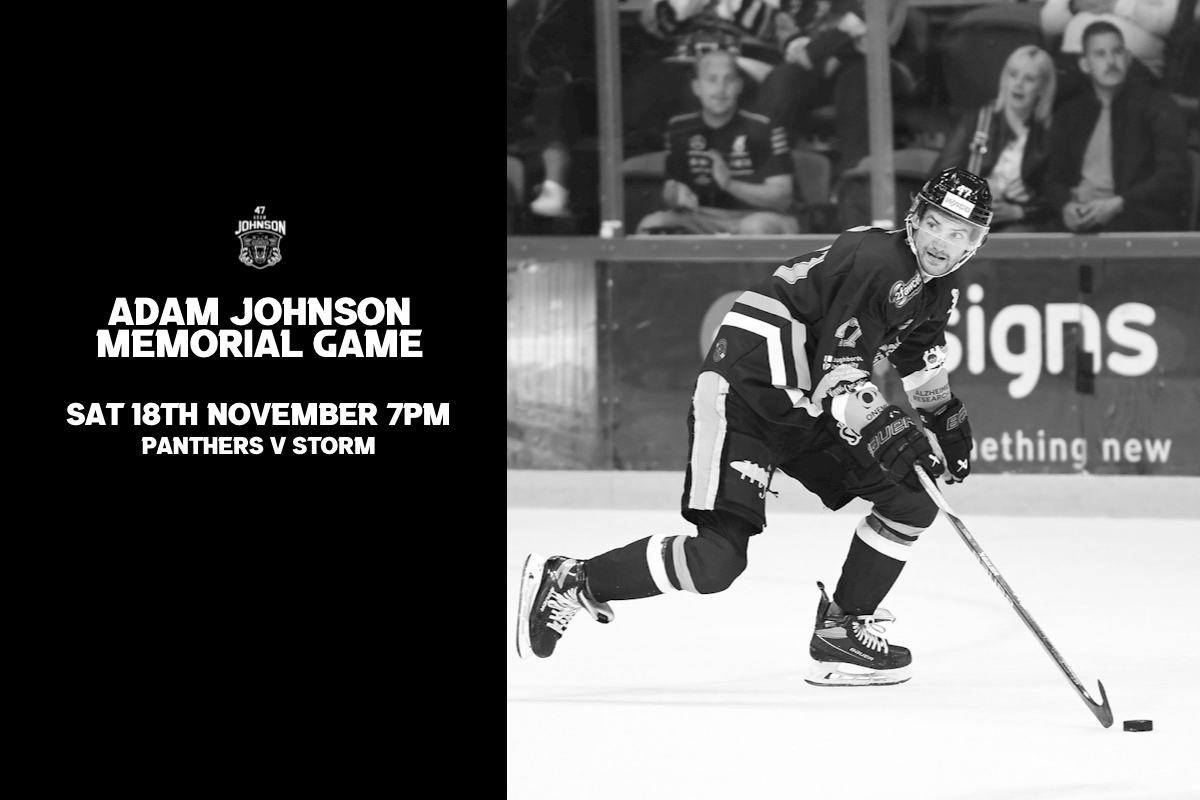 PANTHERS TO HOST STORM IN ADAM JOHNSON MEMORIAL GAME Top Image
