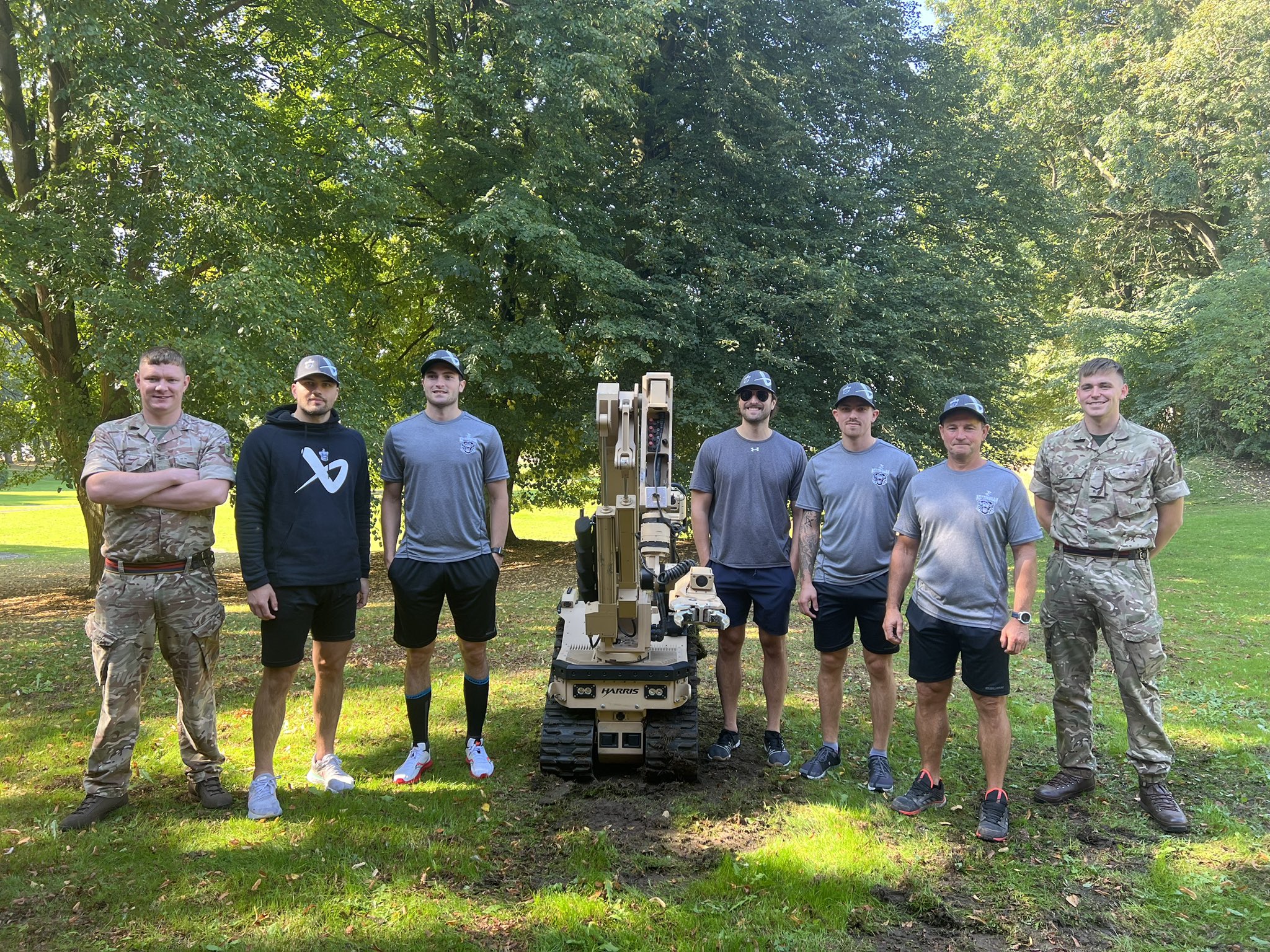 PANTHERS SPEND DAY WITH ARMY AND NAVY Top Image
