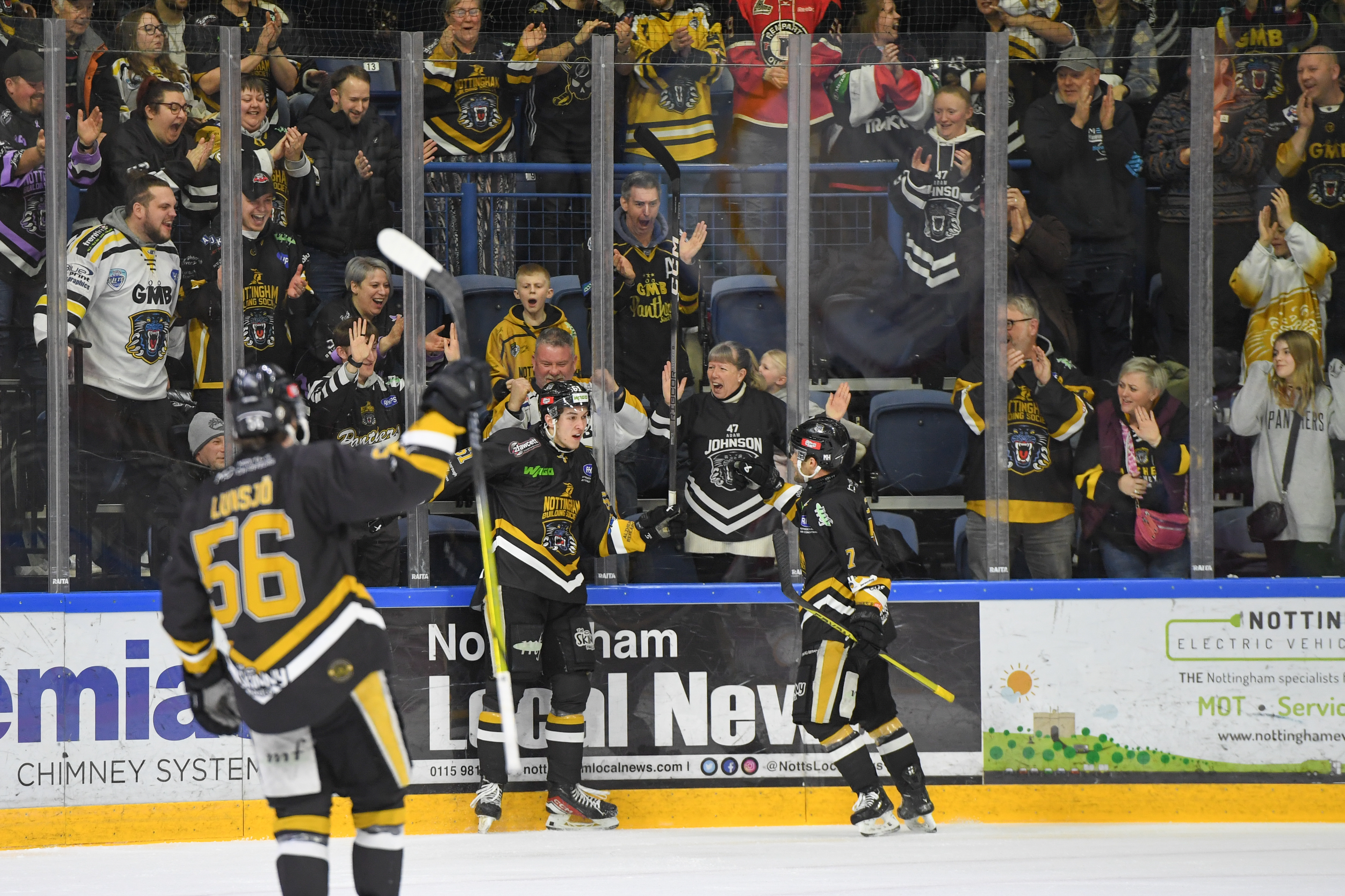LUNSJÖ LOVING PLAYING WITH MICHAUD AND NEILSON Top Image