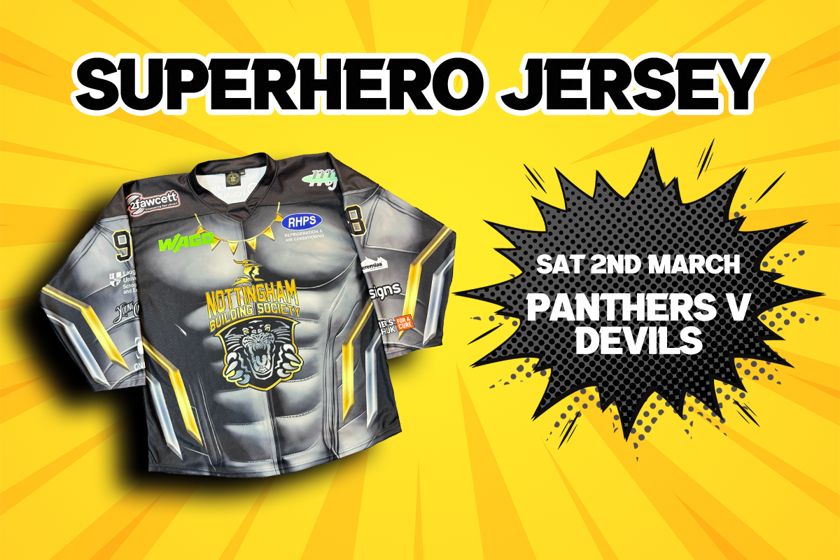 GAME-WORN SUPERHERO JERSEY AUCTION Top Image