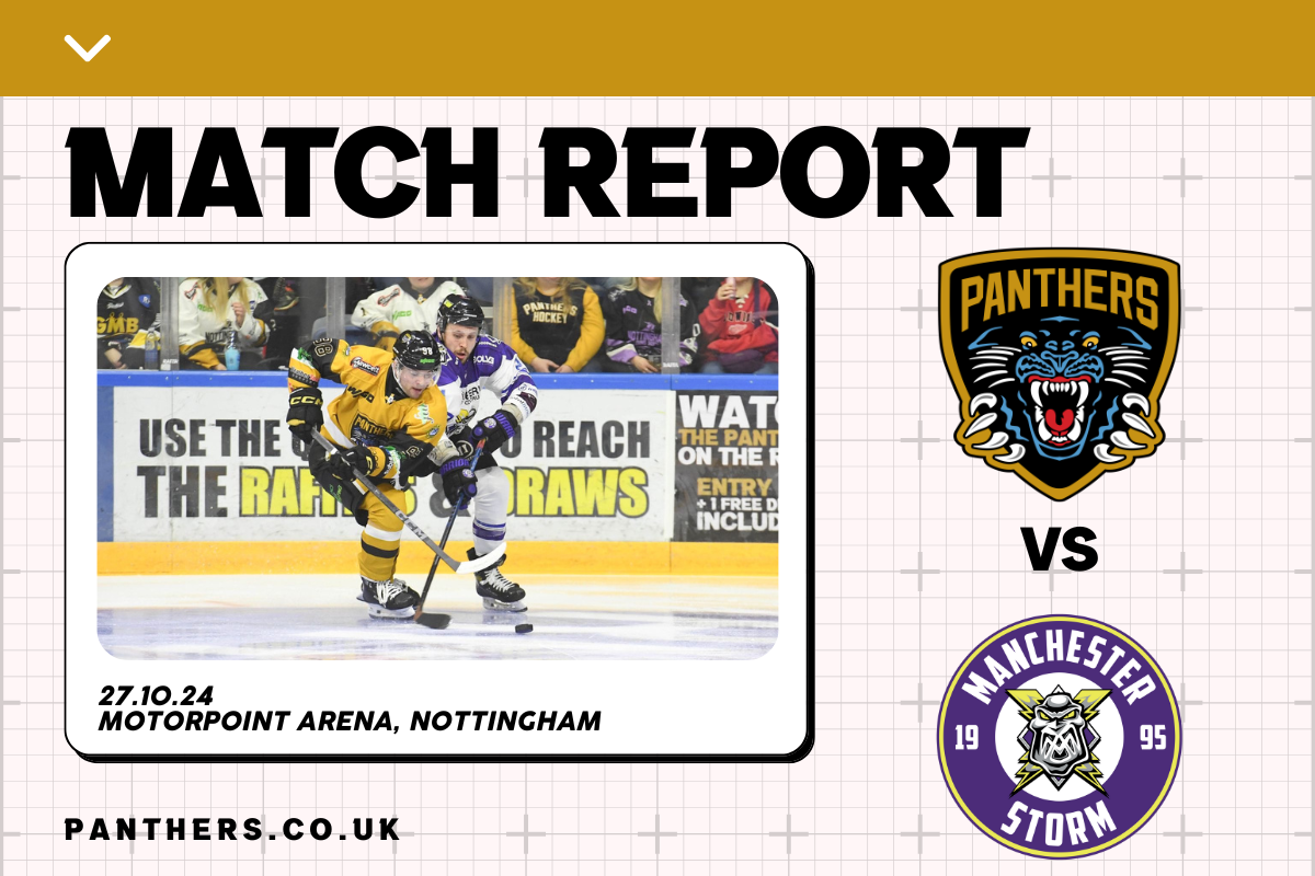 27TH OCTOBER 2024: PANTHERS 1-3 STORM Top Image