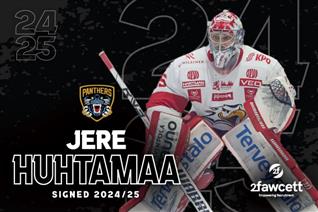 PANTHERS SIGN NETMINDER HUHTAMAA