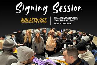 POST-GAME SIGNING SESSION ON SUNDAY