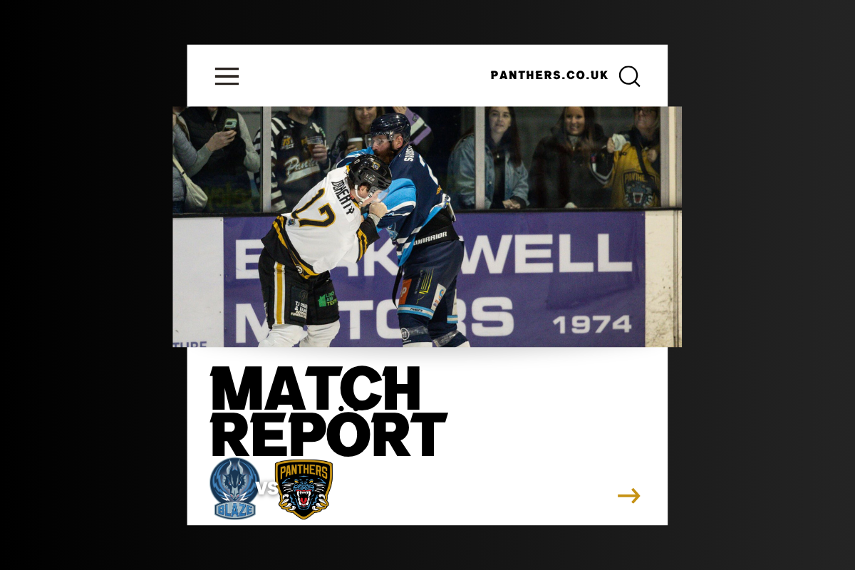 15TH NOVEMBER 2025: BLAZE 3-5 PANTHERS Top Image