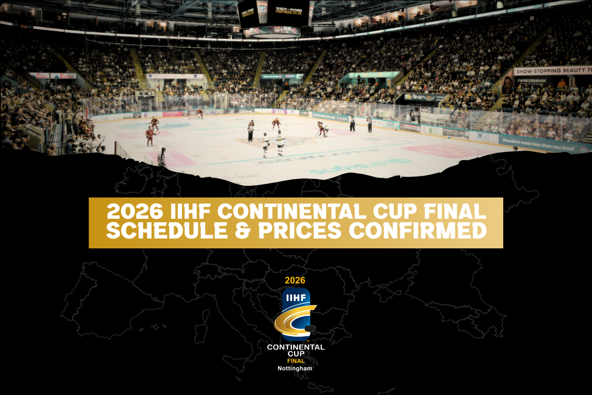 2026 IIHF CONTINENTAL CUP SCHEDULE & TICKET PRICES CONFIRMED Top Image