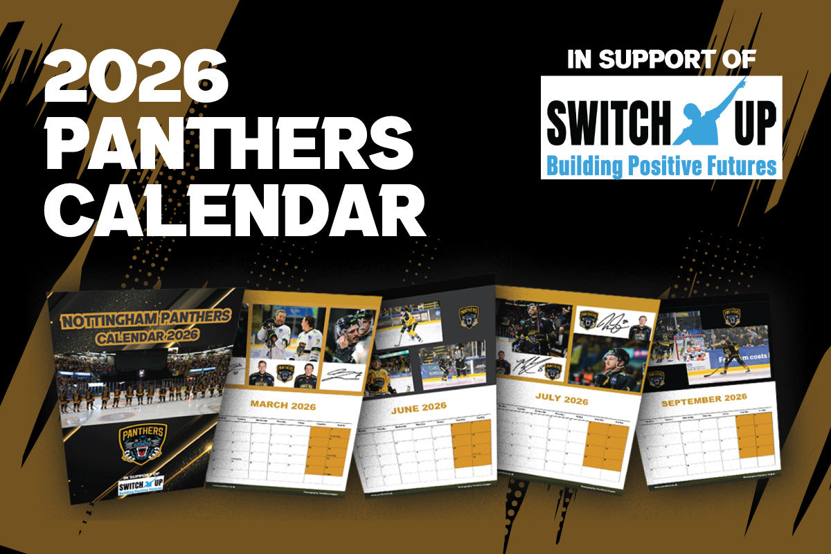 2026 PANTHERS CALENDAR ON SALE NOW Top Image