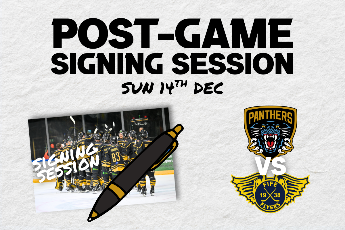 POST-GAME SIGNING SESSION: SUN 14TH DEC v FIFE Top Image