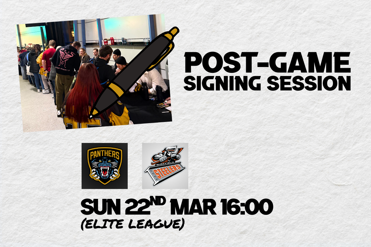 SUN 22ND MARCH: POST-GAME SIGNING SESSION Top Image