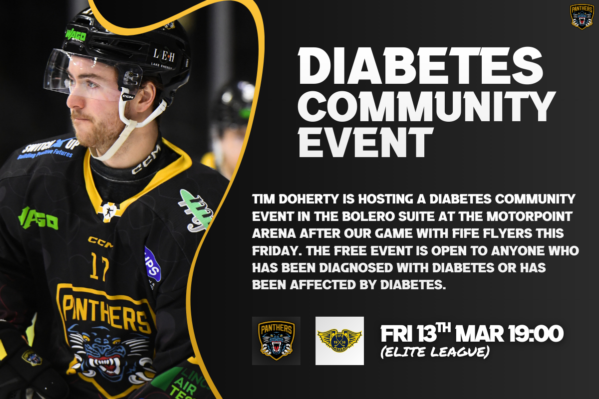 FRIDAY: TIM DOHERTY DIABETES COMMUNITY EVENT Top Image