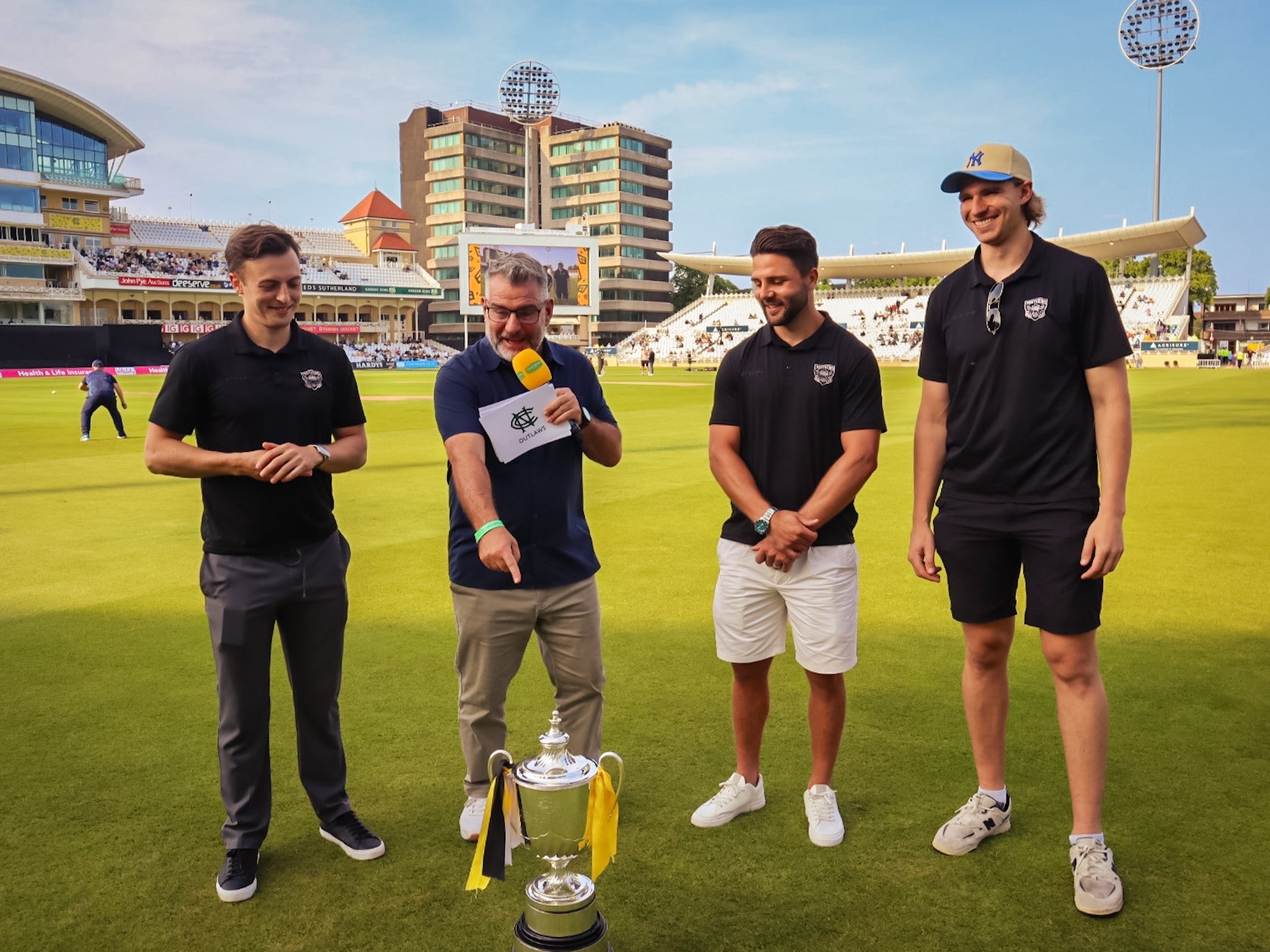 PANTHERS PARADE TROPHY AT TRENT BRIDGE Top Image