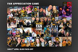 FAN APPRECIATION GAME ON SUNDAY