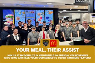MCDONALD'S 4TH NOVEMBER: YOUR MEAL, THEIR ASSIST