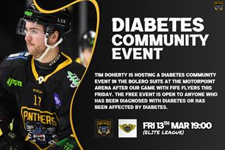 FRIDAY: TIM DOHERTY DIABETES COMMUNITY EVENT