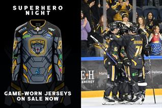ONLINE GAME-WORN SUPERHERO JERSEY SALE