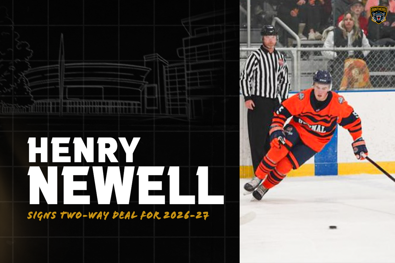 PANTHERS SIGN HENRY NEWELL ON TWO-WAY CONTRACT Top Image