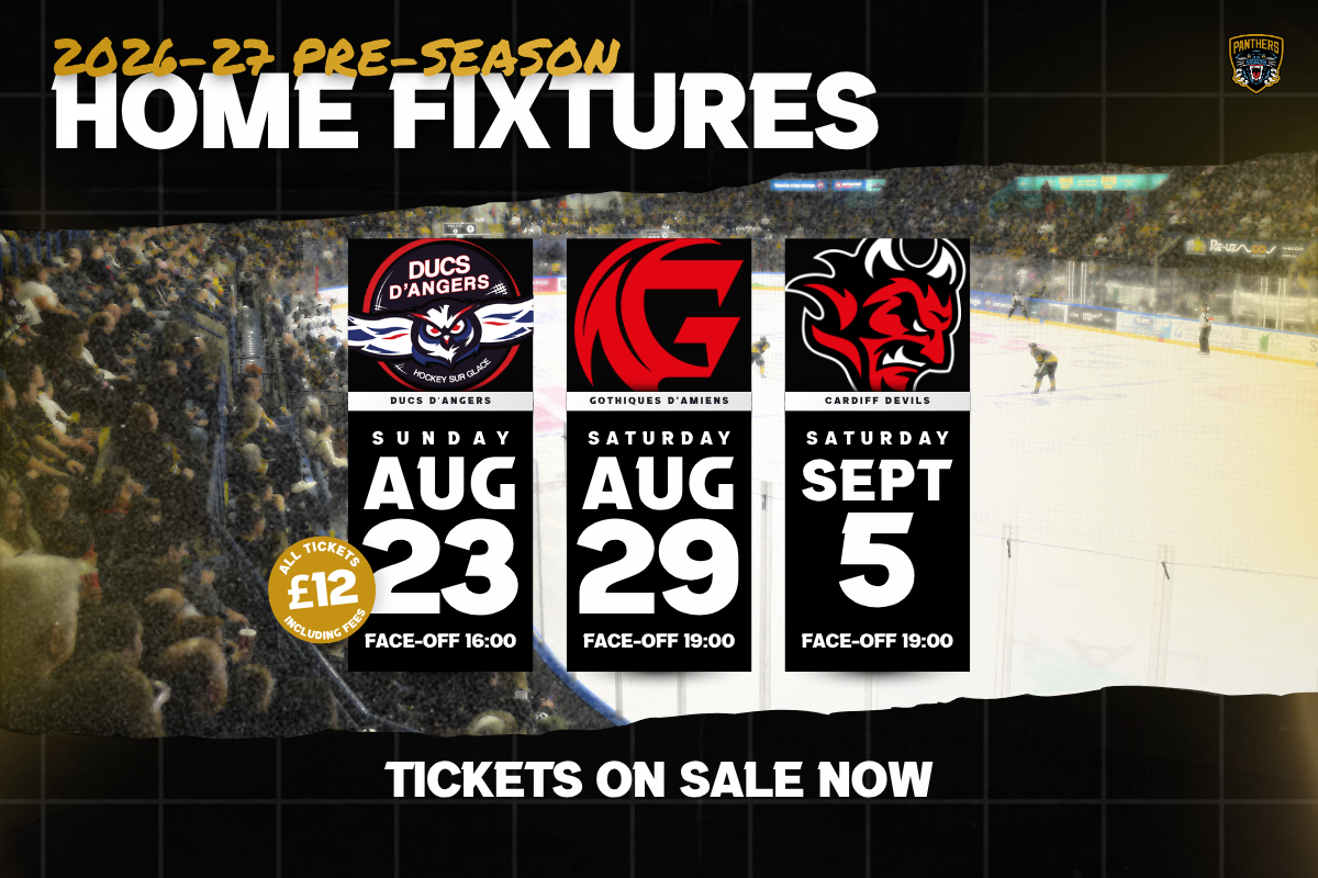 PRE-SEASON TICKETS NOW ON SALE Top Image