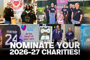 CHARITY NOMINATIONS OPEN FOR 2026-27