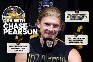 OFF-SEASON Q&A WITH CHASE PEARSON