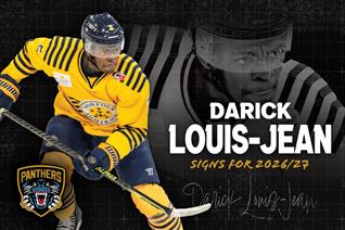 DEFENCEMAN DARICK LOUIS-JEAN JOINS PANTHERS