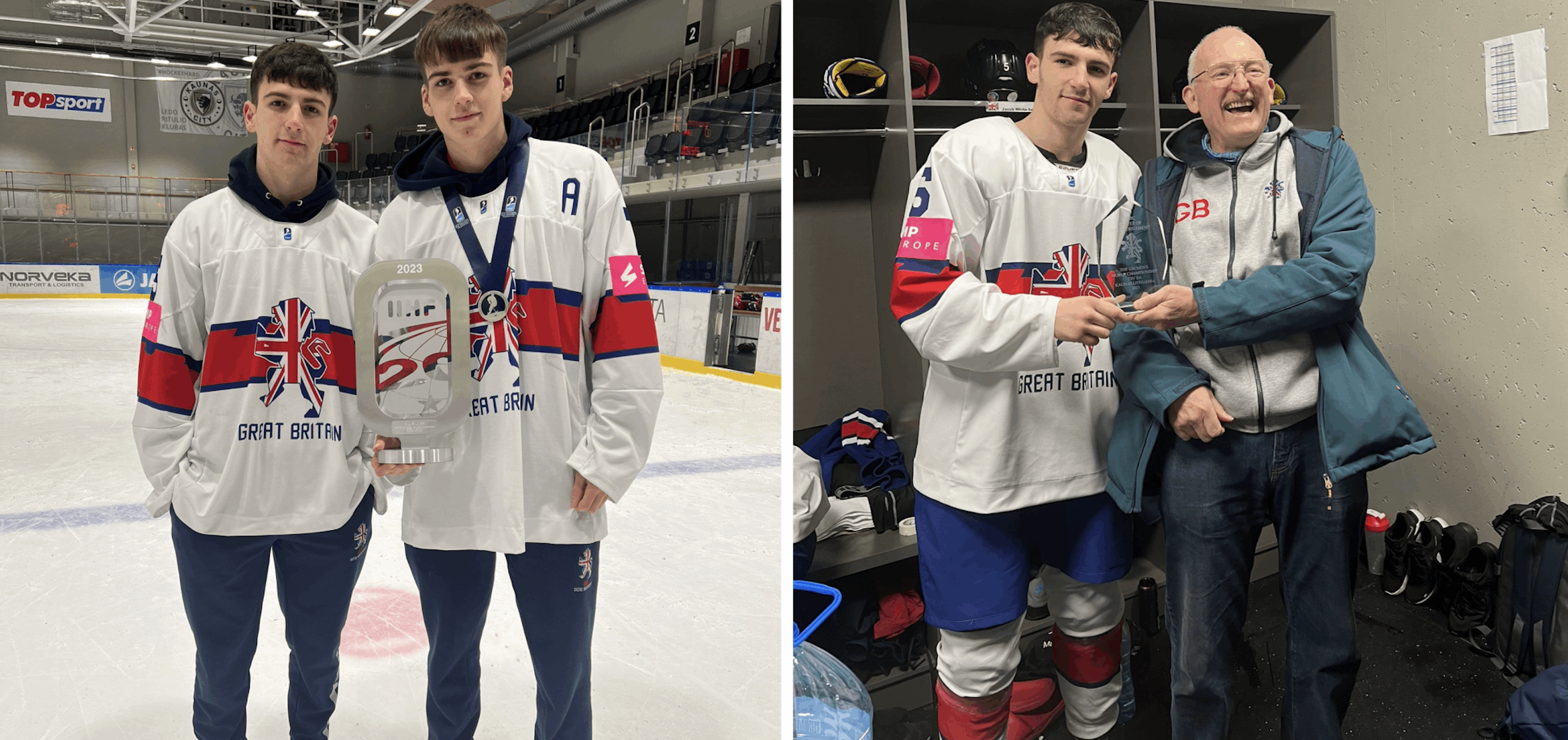 SILVER MEDAL FOR HOPKINS AND HAZELDINE WITH GB U20S Top Image