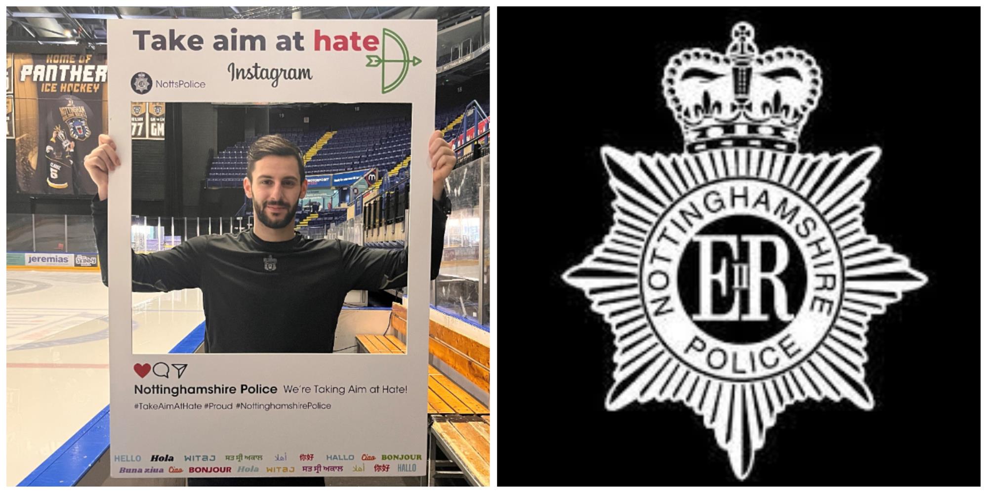 PANTHERS JOIN FORCES WITH NOTTINGHAMSHIRE POLICE Top Image